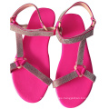 Superstarer 2020 Wholesale American Hot Sales Pink Summer Diamond Sandals Fashion Bling Women′s Shoes